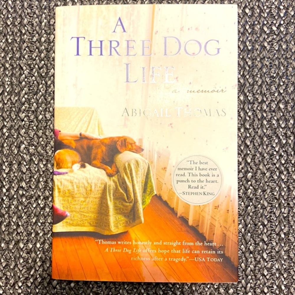 A Three Dog Life a Memoir Book by Abigail Thomas.